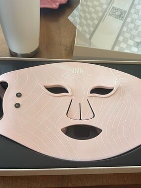 Pink LED Facial Mask for Women - Pink Beauty Mask